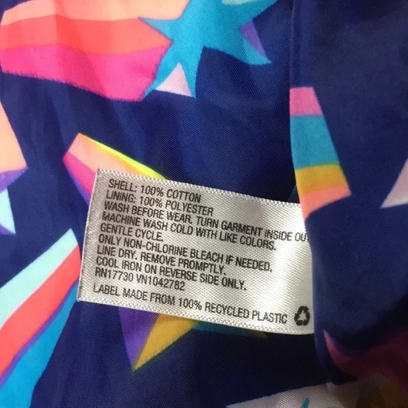 Cat & Jack Girls Windbreaker Jacket Size L (10-12) - Picture 7 of 7